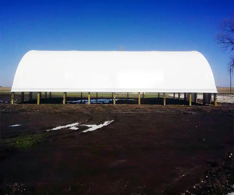 40 foot wide Heritage truss hoop building